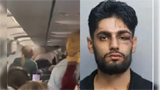 Video: Indian-origin man chokes passenger mid-flight, arrested in US